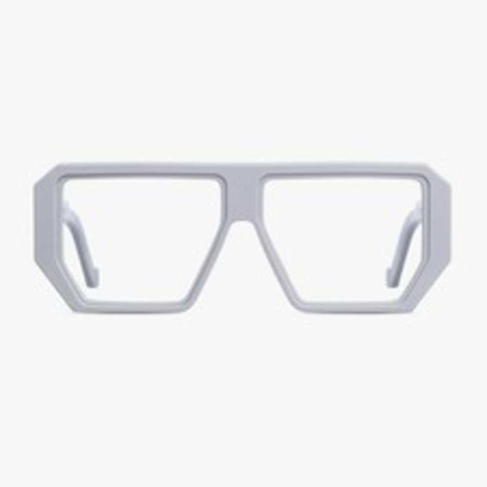 NWT Vava BL0036-LGRY-Mat SIL Light Grey Matte Silver Hinge Eyeglasses